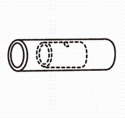 Electric equipment terminal crimp sleeve with insulation sheath 0.3 to 1.25 ㎜2　FP1S